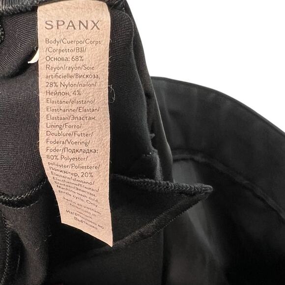 Spanx The‎ Perfect Pant Stretch Shaping Tapered Ankle Black Plus Size 2X - Picture 9 of 11
